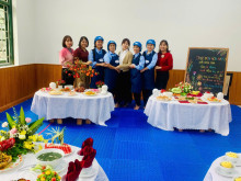 💕"Bếp nhỏ – Tình lớn": Khi yêu thương được gửi gắm qua từng món ăn trong buổi thao giảng đầu tiên của các cô nuôi Trường Mầm non Hồng Dương” 💕