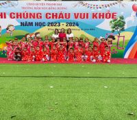 Cô và trẻ lớp A4