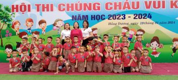 Cô và trẻ lớp A3