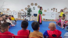 Ảnh hoạt động âm nhạc lớp D4