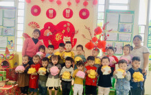 CÁC BÉ TRONG BUỔI HỌC ĐẦU TIÊN SAU KÌ NGHỈ TẾT
