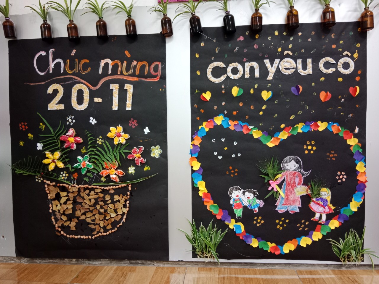 Sản phẩm của các bé lớp B2
