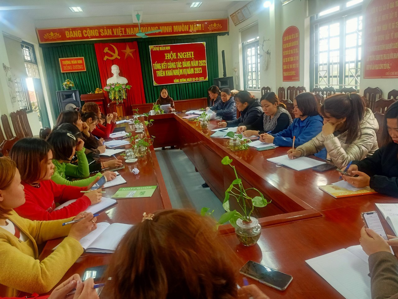 HỘI NGHỊ TỔNG KẾT CÔNG TÁC ĐẢNG NĂM 2022 - TRIỂN KHAI NHIỆM VỤ TRỌNG TÂM NĂM 2023