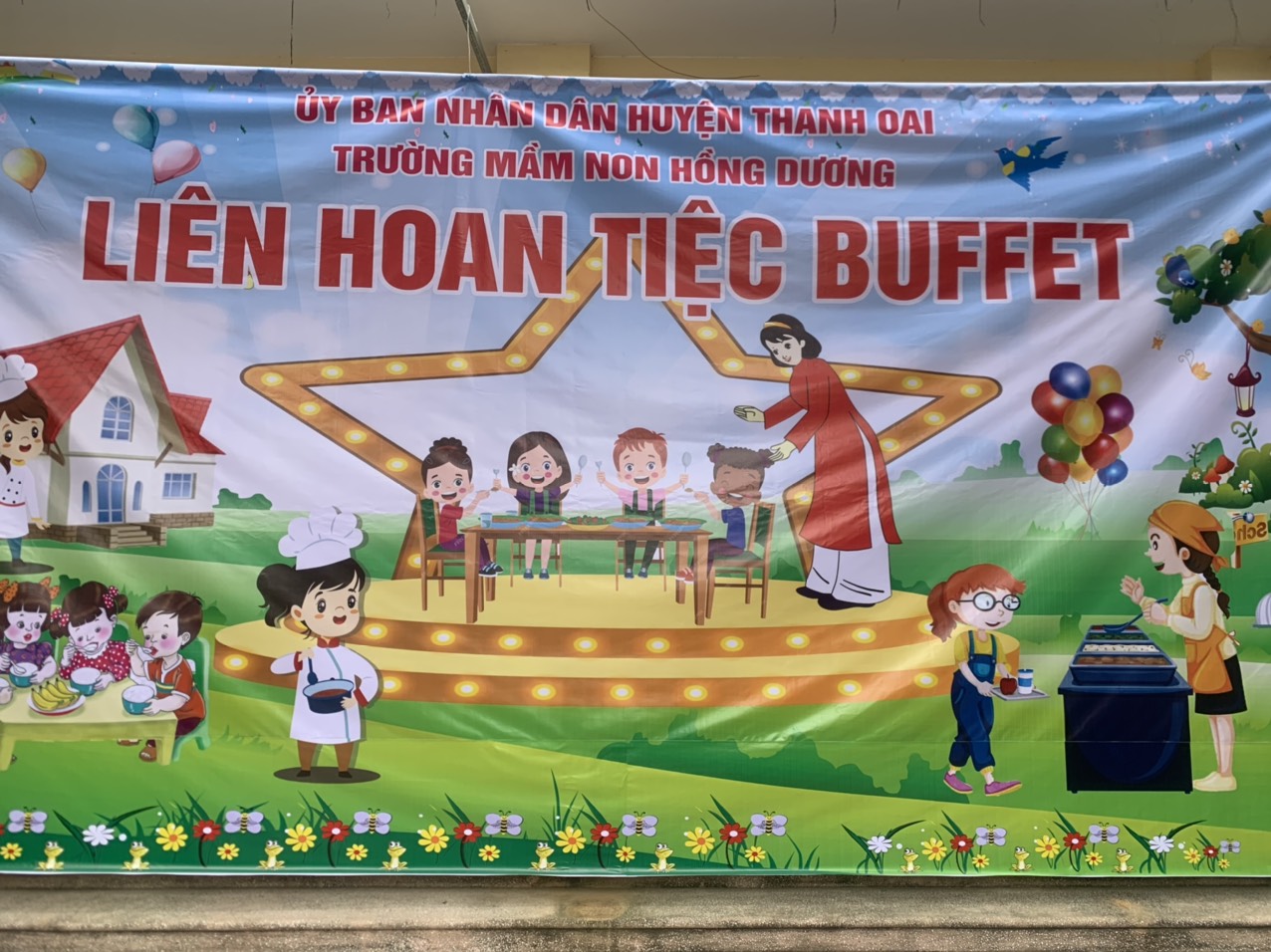 VUI TIỆC BUFFET CỦA TRẺ DỊP TẾT DƯƠNG LỊCH